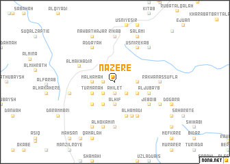 map of Nazere