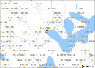 map of Naziago