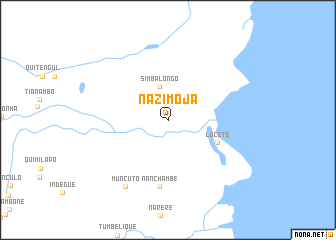 map of Nazimoja