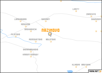 map of Nazimovo