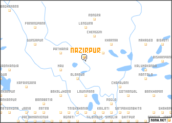 map of Nāzirpur
