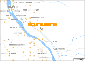 map of Nazlat al ‘Amrīyah