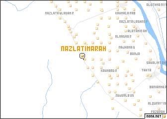 map of Nazlat ‘Imārah