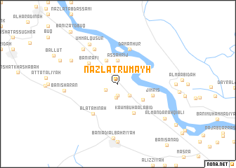 map of Nazlat Rumayḩ