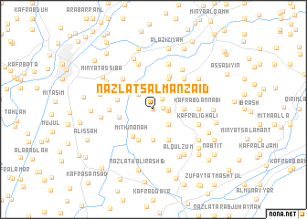 map of Nazlat Salmān Zāʼid