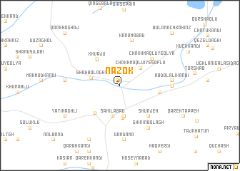 map of Nāzok