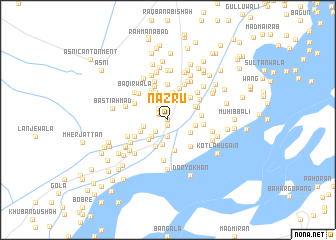 map of Nazru