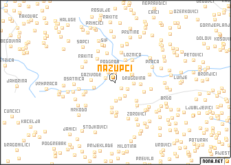 map of Nazupci