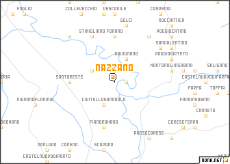 map of Nazzano