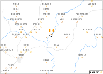 map of Na