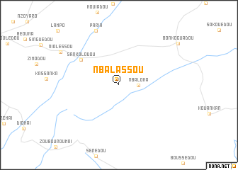 map of Nbalassou