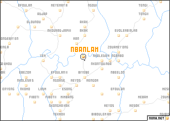 map of Nbanlam