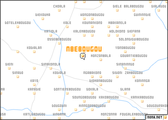 map of Nbébougou