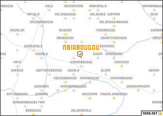 map of Nbiabougou