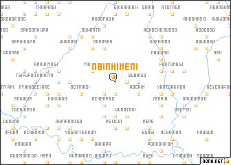 map of Nbinhimeni