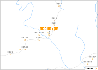 map of Ncamayop