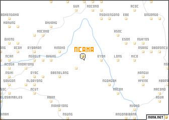 map of Ncama