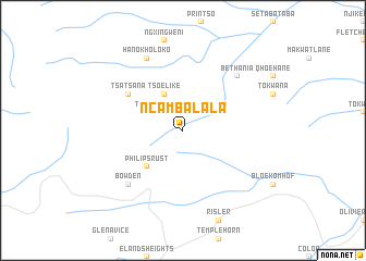 map of Ncambalala