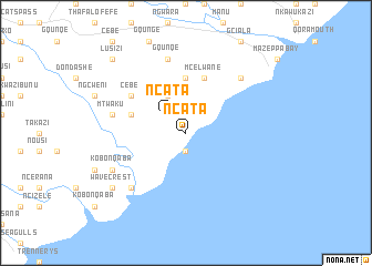 map of Ncata