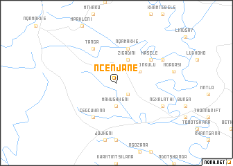 map of Ncenjane