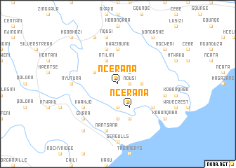 map of Ncerana