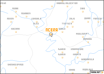 map of Ncera