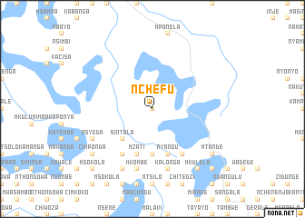 map of Nchefu