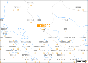 map of Ncihana