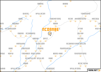 map of Ncoambe