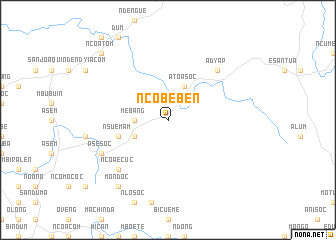 map of Ncobebeñ