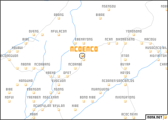 map of Ncoenco