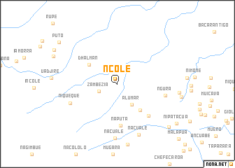 map of Ncole