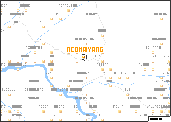 map of Ncomayang