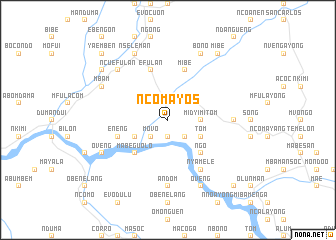 map of Ncomayos