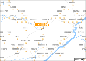 map of Ncomedyi