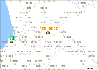 map of Ncomococ