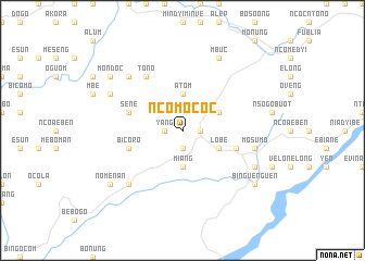 map of Ncomococ