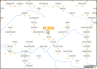 map of Ncomo