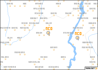 map of Nco
