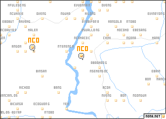 map of Nco