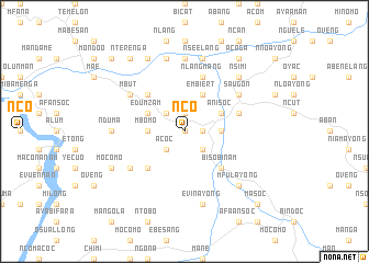 map of Nco