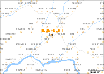 map of Ncuefulan