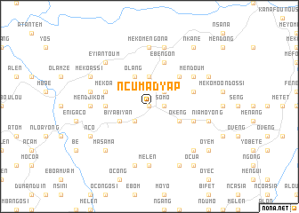 map of Ncumadyap