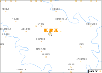 map of Ncumbe