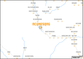 map of Ncumesong