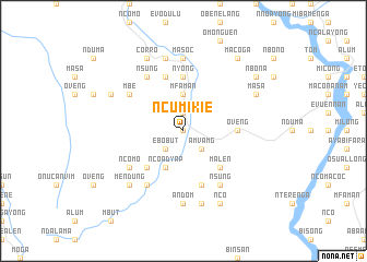 map of Ncumikie