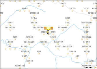 map of Ncum