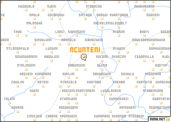 map of Ncunteni