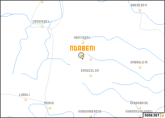 map of Ndabeni