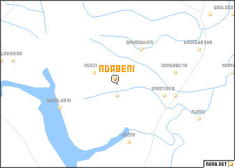 map of Ndabeni